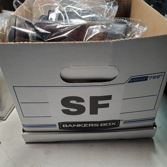 Clarks Shoes Womens Size 11 Black Leather Ankle Boots *Read* - Picture 7 of 7